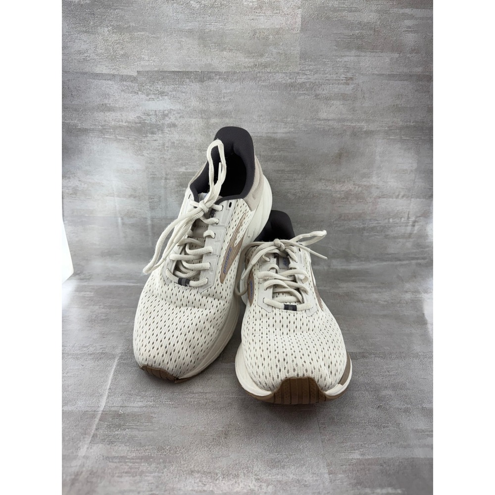 Brooks Anthem 6 Women Running Shoes White Cream 1204031B131 Size 9.5